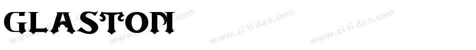 Glaston字体转换