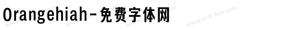 0rangehiah字体转换