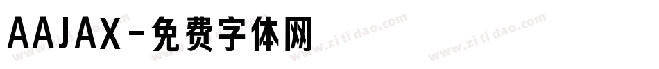 AAJAX字体转换