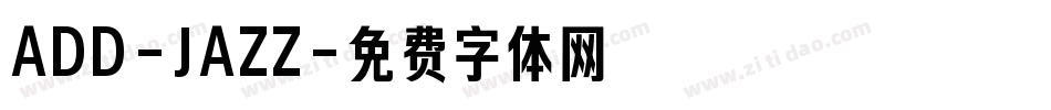 ADD-JAZZ字体转换