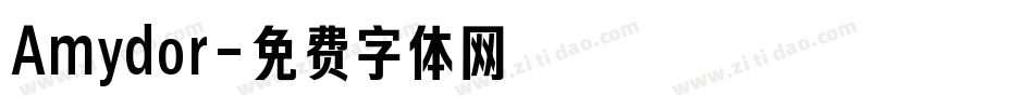 Amydor字体转换