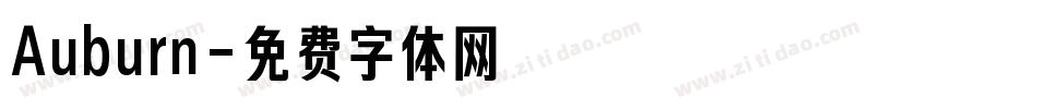Auburn字体转换