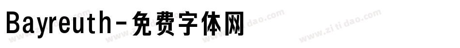 Bayreuth字体转换