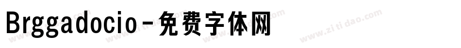 Brggadocio字体转换