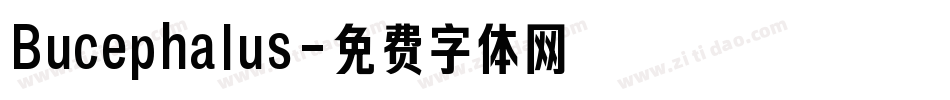 Bucephalus字体转换