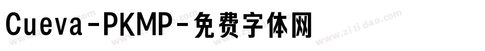 Cueva-PKMP字体转换