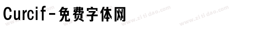 Curcif字体转换