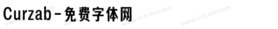 Curzab字体转换