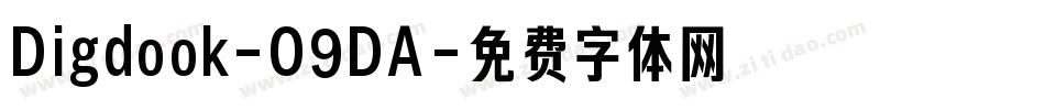 Digdook-O9DA字体转换