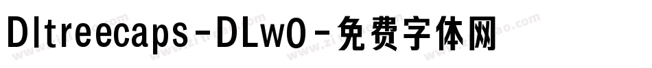 Dltreecaps-DLw0字体转换