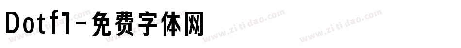 Dotf1字体转换