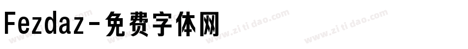Fezdaz字体转换