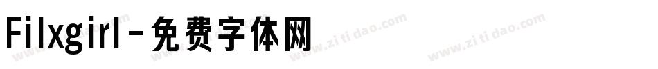 Filxgirl字体转换