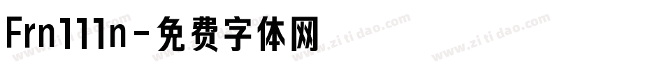 Frn111n字体转换