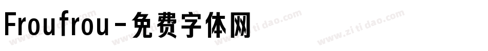 Froufrou字体转换