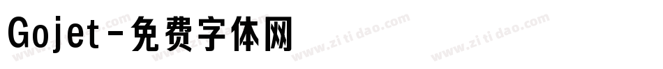 Gojet字体转换