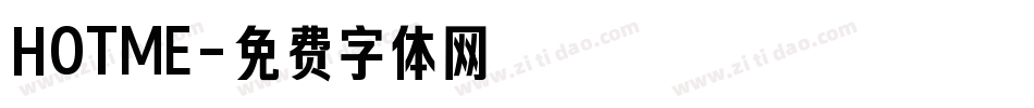 HOTME字体转换