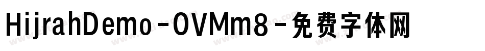 HijrahDemo-OVMm8字体转换