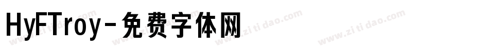 HyFTroy字体转换
