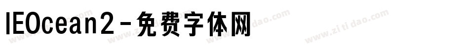 IEOcean2字体转换