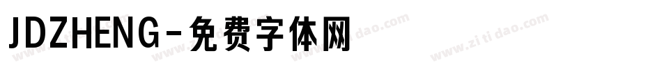 JDZHENG字体转换