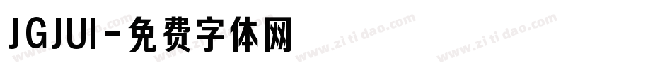 JGJUI字体转换