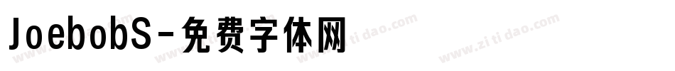 JoebobS字体转换