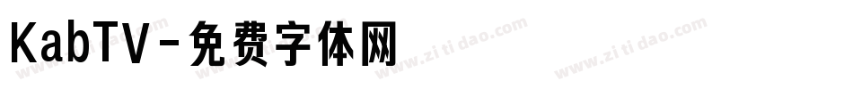 KabTV字体转换