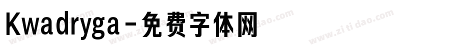 Kwadryga字体转换