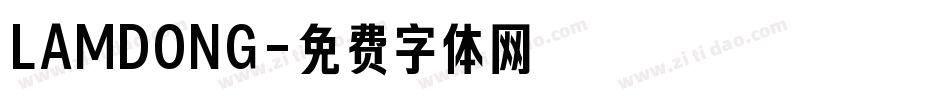 LAMDONG字体转换