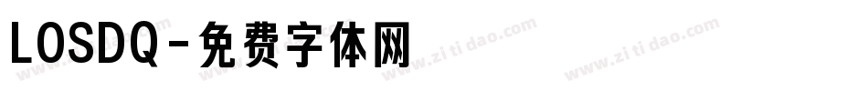 LOSDQ字体转换