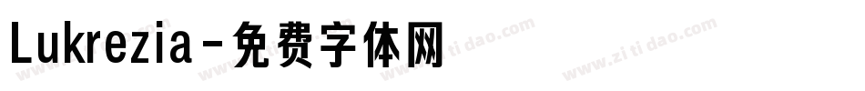 Lukrezia字体转换