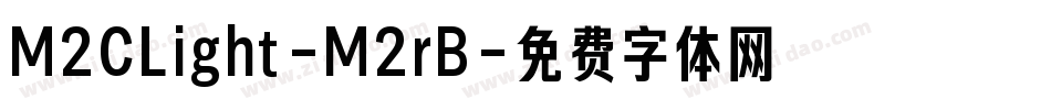 M2CLight-M2rB字体转换