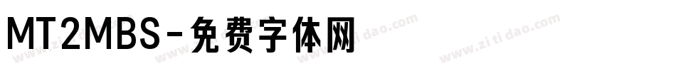 MT2MBS字体转换