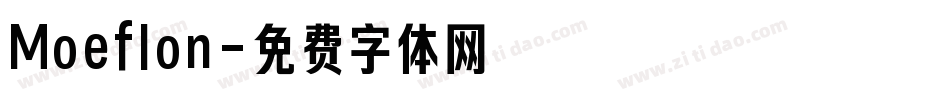 Moeflon字体转换