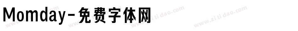 Momday字体转换