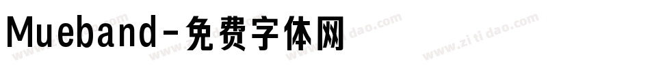 Mueband字体转换