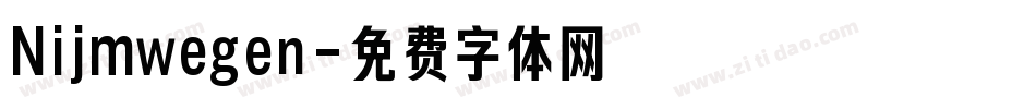 Nijmwegen字体转换