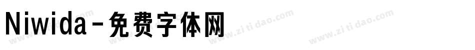 Niwida字体转换