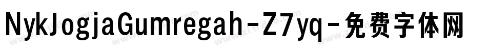 NykJogjaGumregah-Z7yq字体转换