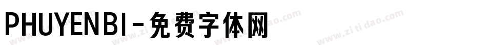 PHUYENBI字体转换