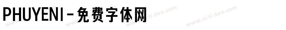 PHUYENI字体转换
