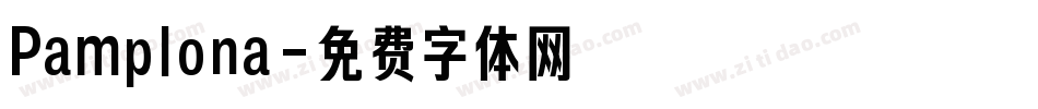 Pamplona字体转换