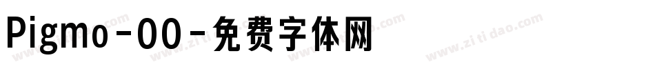 Pigmo-00字体转换