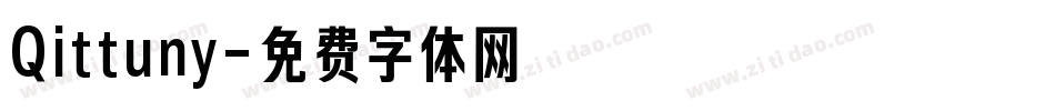 Qittuny字体转换