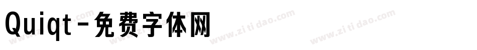 Quiqt字体转换