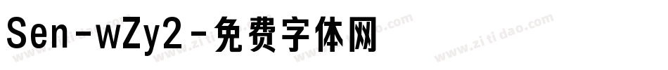 Sen-wZy2字体转换
