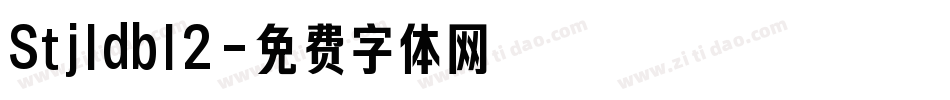 Stjldbl2字体转换