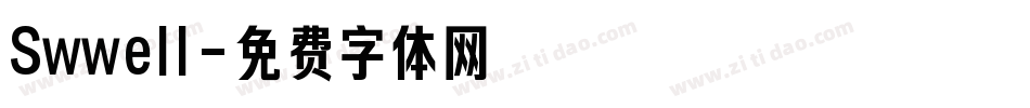 Swwell字体转换