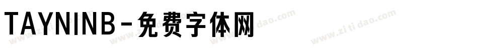 TAYNINB字体转换